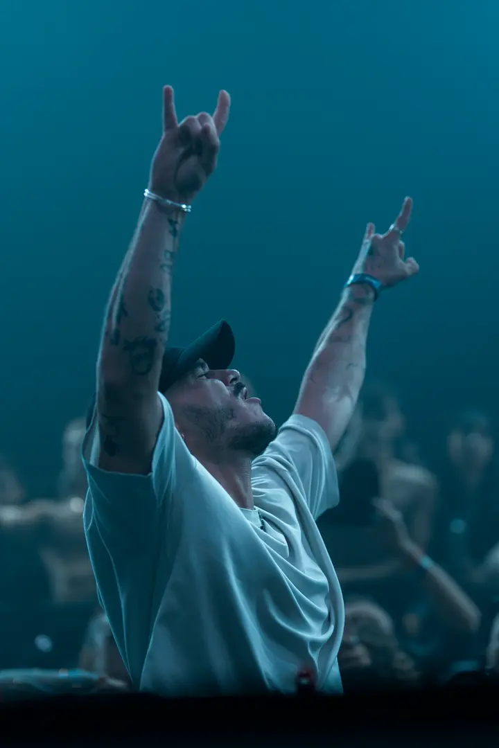 Nico Moreno performing live at Unreal ADE festival