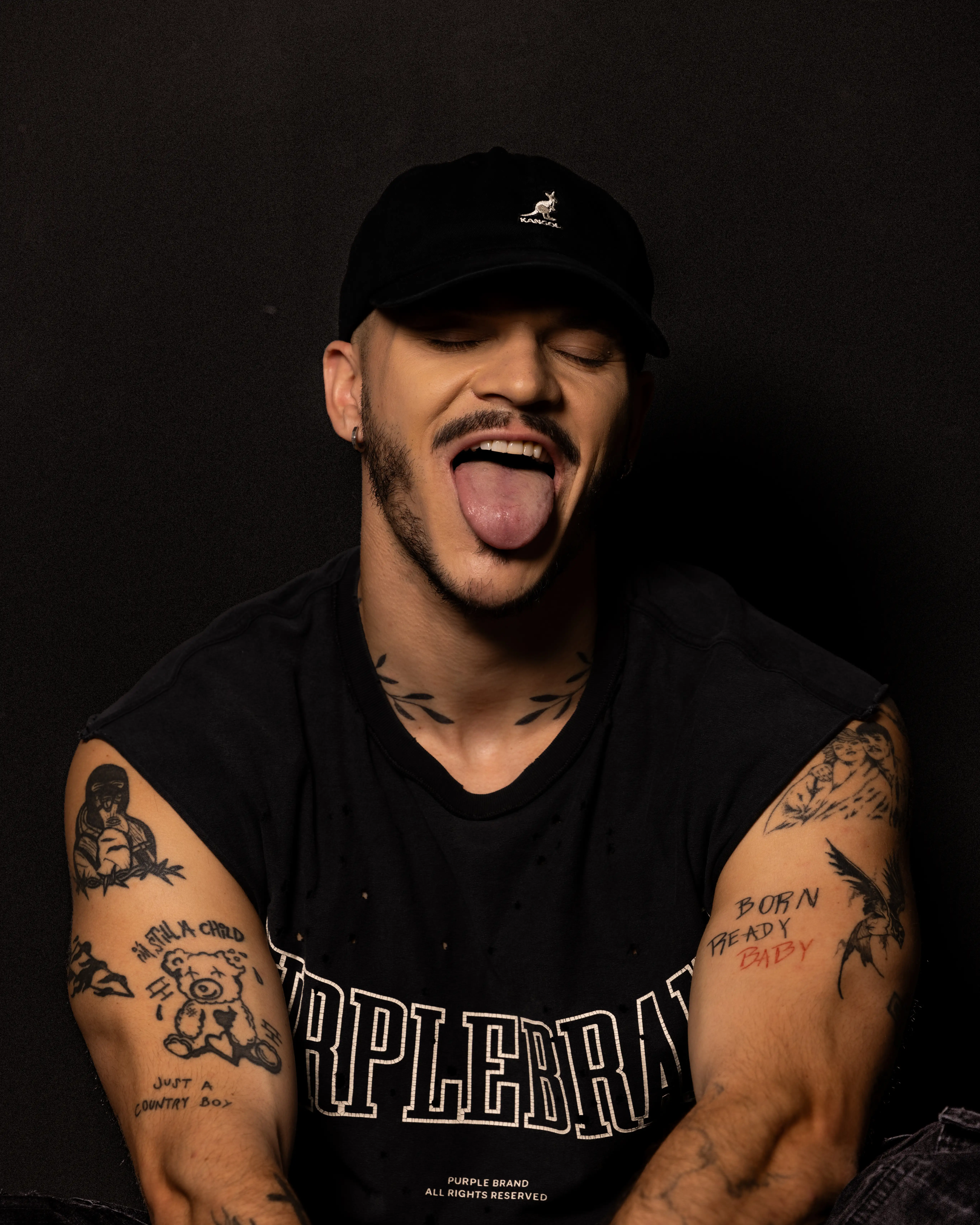 Dark aesthetic photography of Techno DJ Nico Moreno